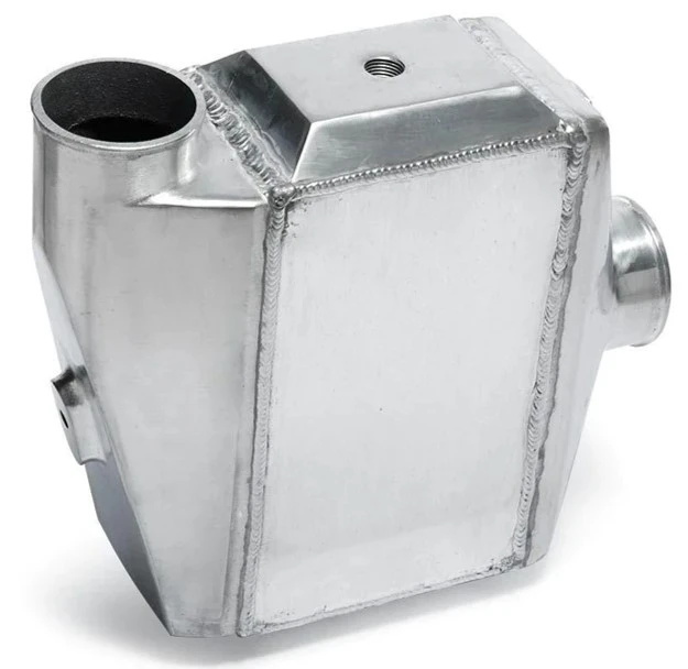 Wasser-Luft-Twin-Turbo-Rohr-Lamellen-Ladeluftkühlerkern